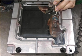 手机展示盒模具抛光